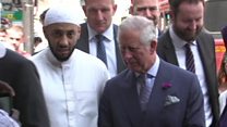 Prince Charles visits Finsbury Park
