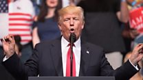 Trump's Mexico solar wall 'idea'