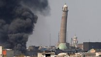 Great Mosque of al-Nuri destroyed