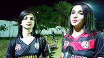 فلڈلائٹس میں لڑکیوں کی کرکٹ