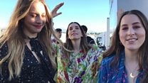 Haim 'put every ounce of love' into Glastonbury