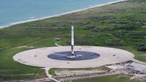 This rocket went to space over the weekend. Twice.