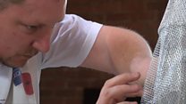 Ex-military tackle trauma with art