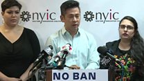 'Unjust and discriminatory Muslim ban'