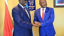 Michel Kafando à Bujumbura
