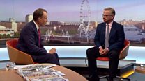 Gove's quick-fire answers on Marr show