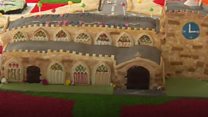 East Lindsey made out of cake