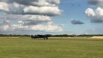 Lincolnshire Lancaster back in the skies
