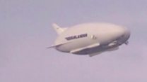 Airlander takes to the skies once again