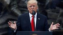 Trump calls on Russia to 'defend civilisation'