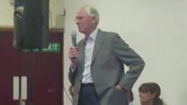 Anger at Grenfell residents' meeting