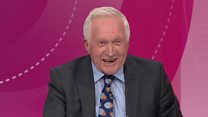 Dimbleby's alarm interrupts Question Time