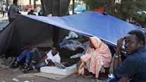 Migrants evicted from Paris street camp