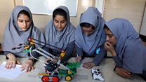 The school girls denied US visas