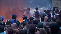 Anti-G20 riot on Hamburg streets