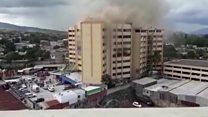 El Salvador ministry gutted by fire