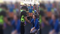 Police officer's Pride proposal