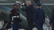 'Hat's off' to Donald Trump