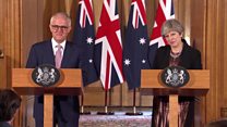 Australia aims for UK trade deal 'soon'