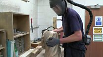 Jane Austen sculpture takes shape