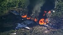 At least 16 killed in US plane crash