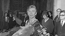 Defection of Soviet ballet star Rudolf Nureyev