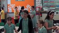 Class flashmob thanks for music teacher