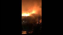 Fire overnight at community hospital