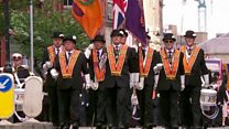 Thousands take part in 12 July parades
