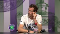 Murray corrects journalist over gender