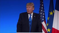 Trump defends son's 'opposition' meeting