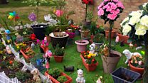 Neighbours celebrate 'joyous' garden