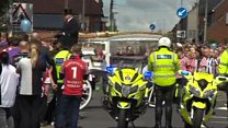 Thousands pay tribute to Bradley Lowery