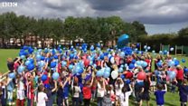 Pupils remember their friend Bradley