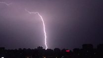Parts of China pounded by storms