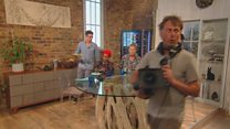 Host cuts his finger on live TV