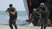 Nato and Ukraine team up for drills