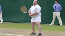 Wicklow man gets served at Wimbledon