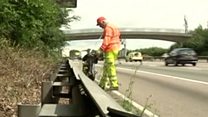 Meet the team keeping a motorway clean
