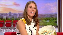 Jo Konta served up muffins - eventually