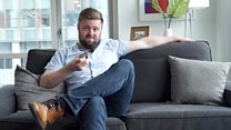 Robotic furniture zooms around apartment