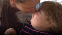 Cancer toddler gets 5,000 get well postcards