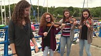 Canadianaich aig Fèis Cheilteach Innse Gall