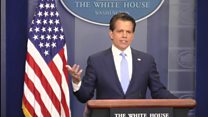 White House press chief apologises to Trump