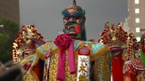 Taoists march through Taipei