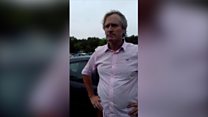 Bizarre motorway road rage incident filmed after motorway incident