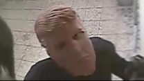 'Donald Trump' blows up cash machine