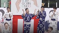 Tokyo Olympics get song and dance treatment