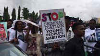 Matasan Nigeria sun koka