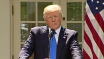 Trump 'disappointed' with Sessions